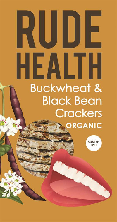 Buckwheat & Blackbean Crackers, 120g