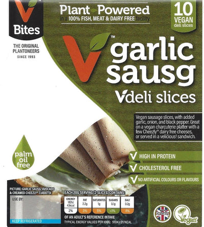 Garlic Sausage Slices 100g