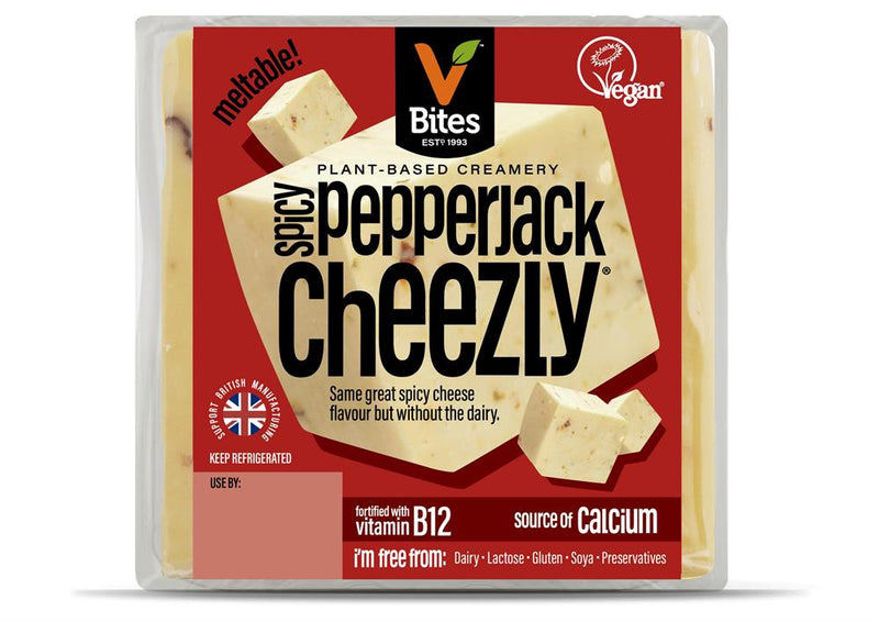 Cheezly Spicy Pepperjack Block 180g