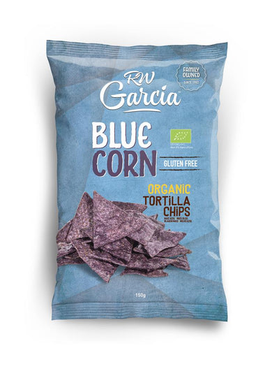 Organic Blue Tortilla Chips 150g