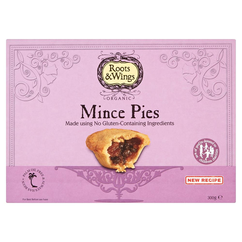 Roots & Wings Organic Gluten Free Mince Pies 300g