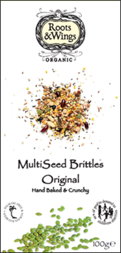 Organic MultiSeed Brittles Original 100g