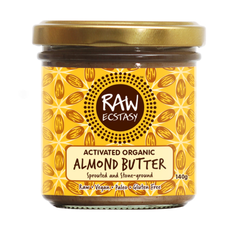 Stoneground Activated Almond Nut Butter 140g