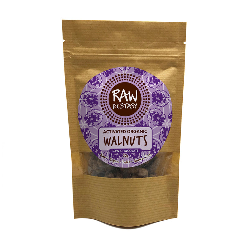 Activated Walnuts with Raw Chocolate 70g