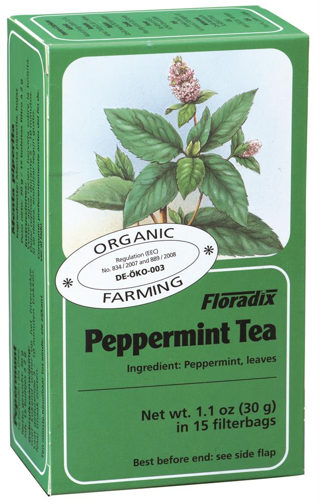 Peppermint Organic Herbal Tea 15 filterbags