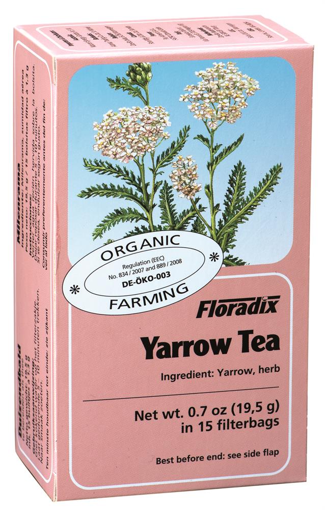 Yarrow Organic Herbal Tea 15 filterbags