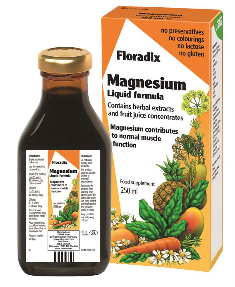 Magnesium Liquid mineral supplement 250ml