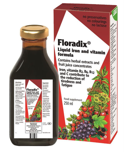 Floradix liquid iron formula 250ml