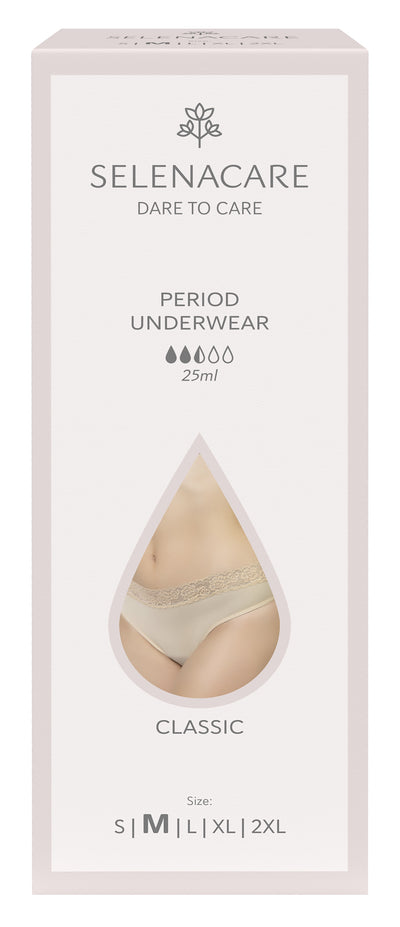 Menstrual undies CLASSIC Nude Size M