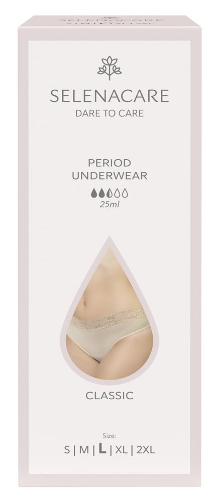 Menstrual undies CLASSIC Nude Size L