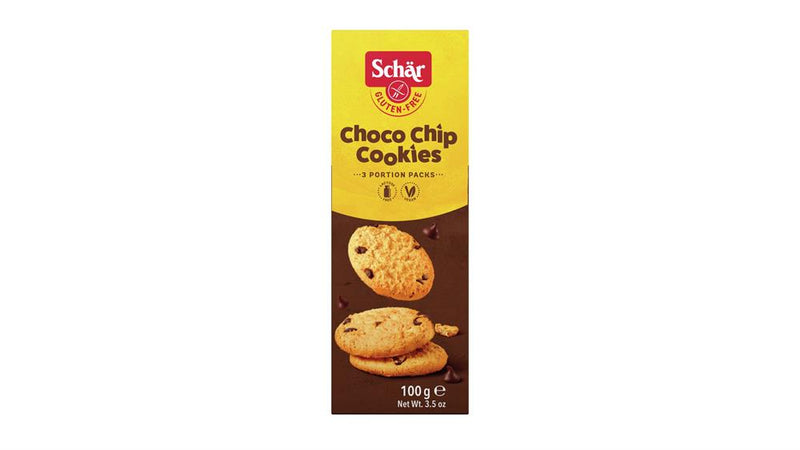Schar Gluten Free Choco Chip Cookies 100g