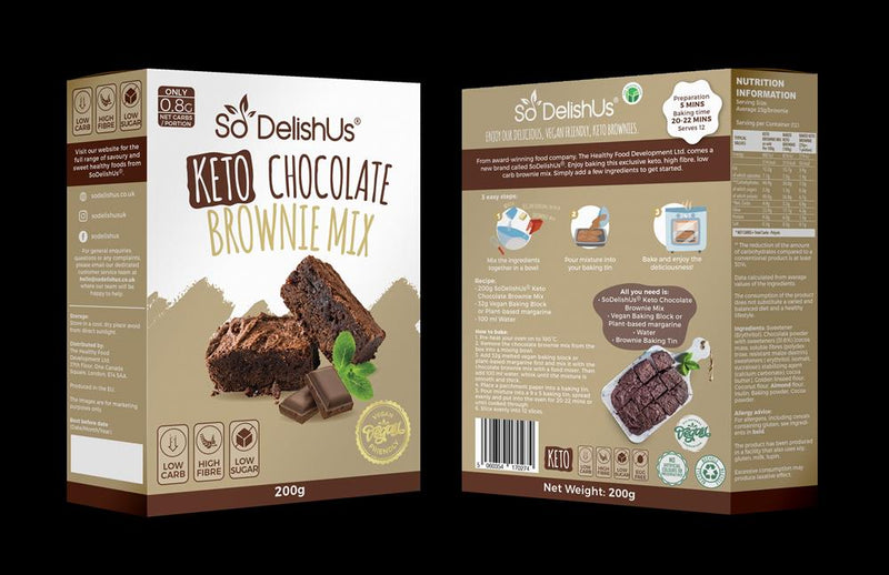 Keto Choclolate Brownie Mix 200g