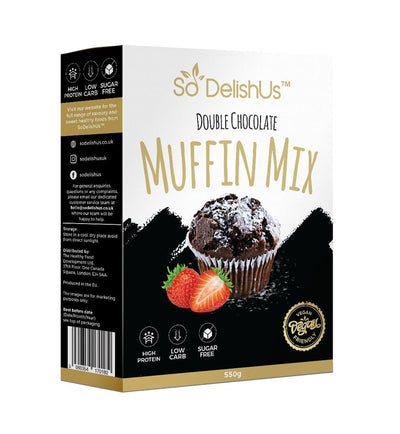 Sugar Free High Protein Low Carb Vegan Muffin Mix 550g