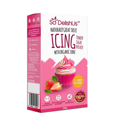 Vegan low calorie Icing Powder  200g