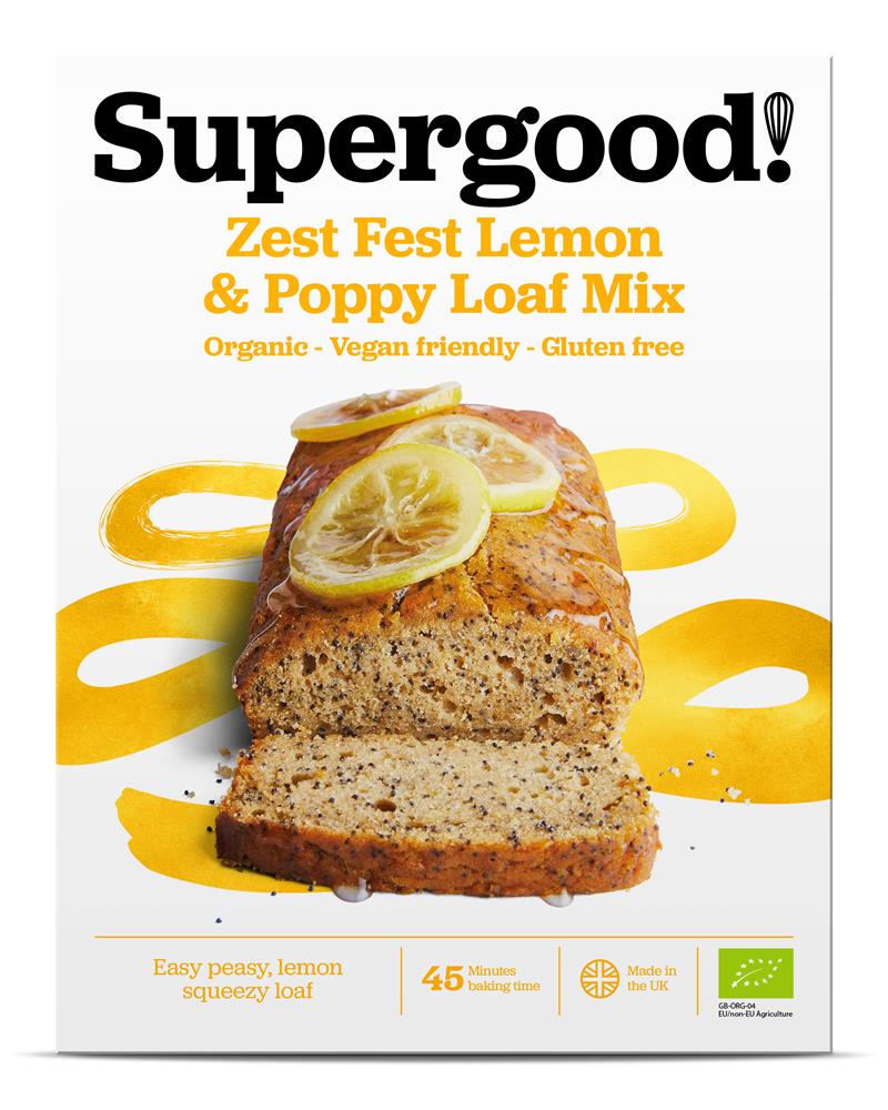 Zest Fest Lemon & Poppy Loaf Mix 270g