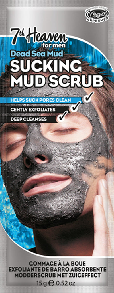 7th Heaven Men's Sucking Mud Scrub 15g