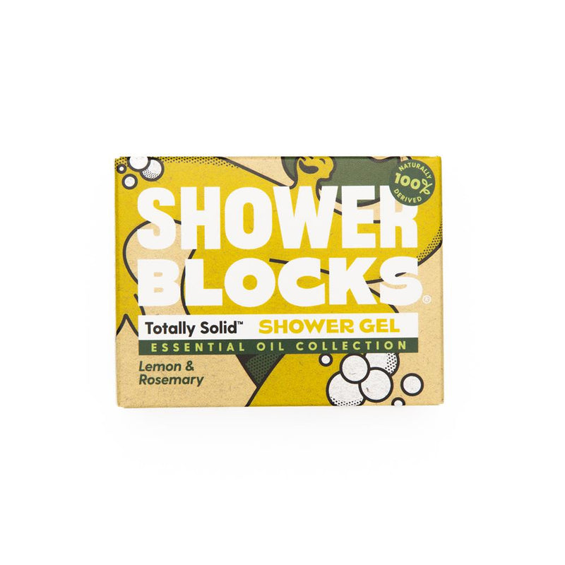 Shower Blocks solid shower gel in Lemon & Rosemary 100g