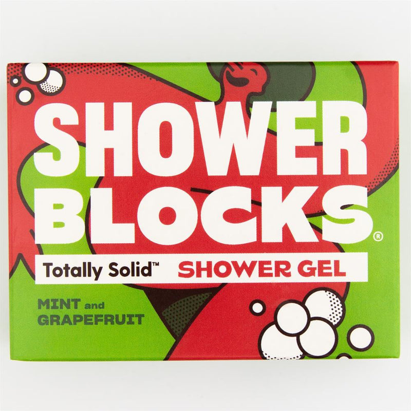 Shower Blocks Solid Shower Gel in Mint Grapefruit 100g