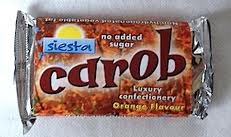 Orange Carob Bar 50g