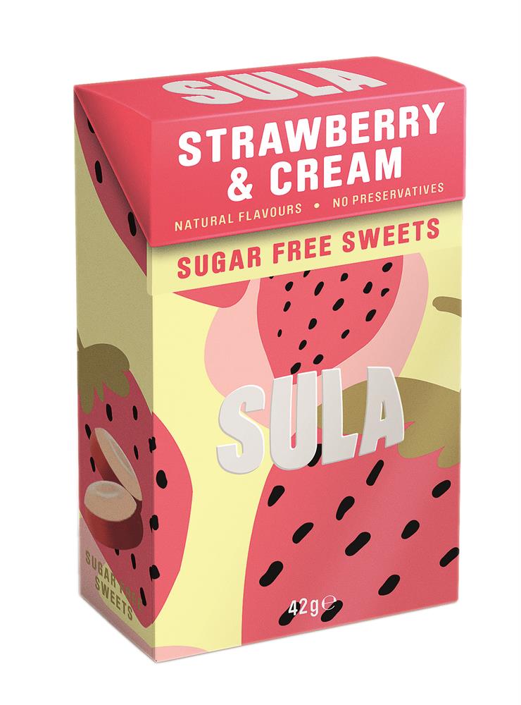 Sula Butterscotch Sweets Sugar Free 42g