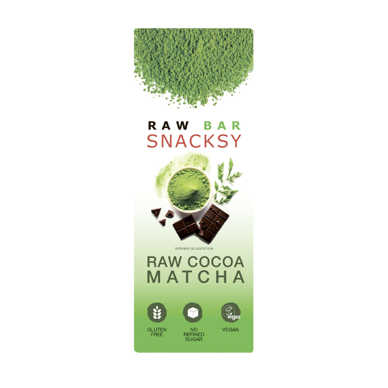 Snacksy Raw Chocolate Matcha 40g