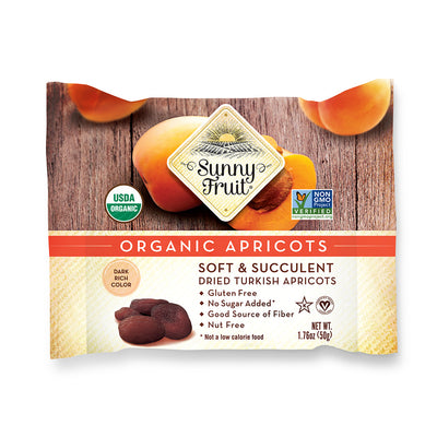 Dried Soft Apricots Organic 50g