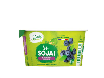 Organic Blueberry Soya Yoghurt Alternative 150g