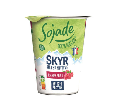 Organic Raspberry High Protein Soya based SKYR 400g
