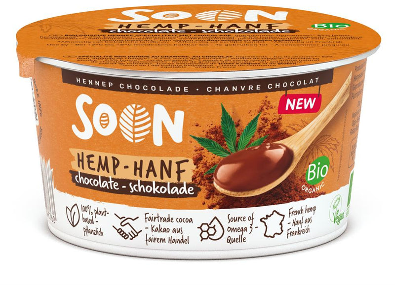 Soon Organic Chocolate Hemp Dessert 150g