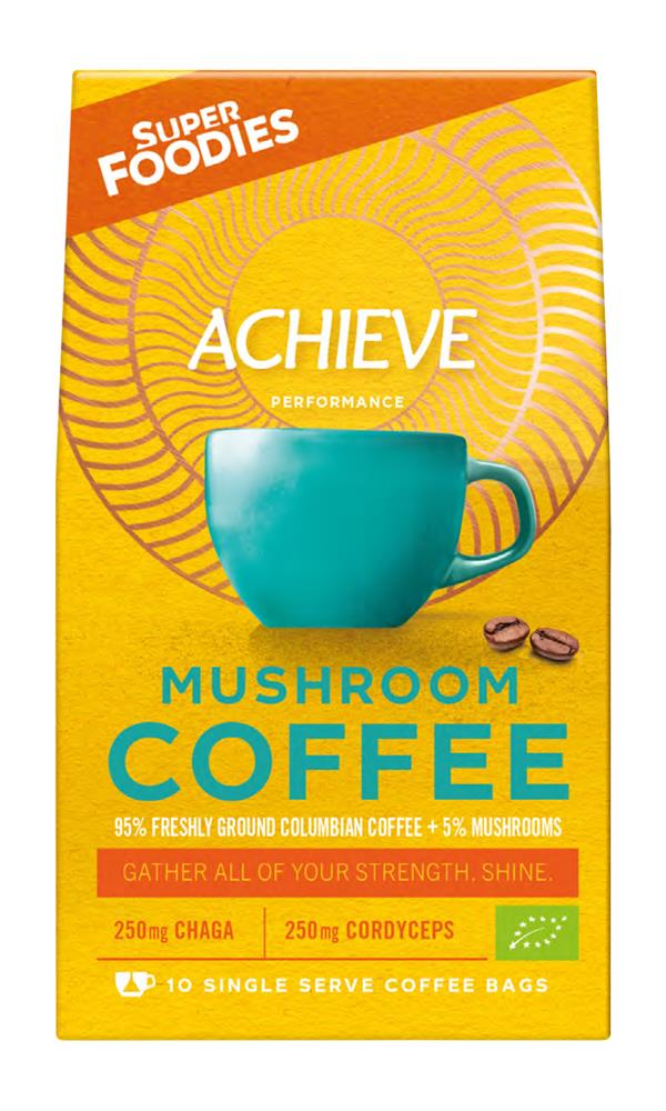 Mushroom Coffee Achieve 10 Sachets