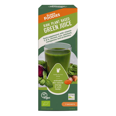 Green Juice On The Go 7 Sachet Pack