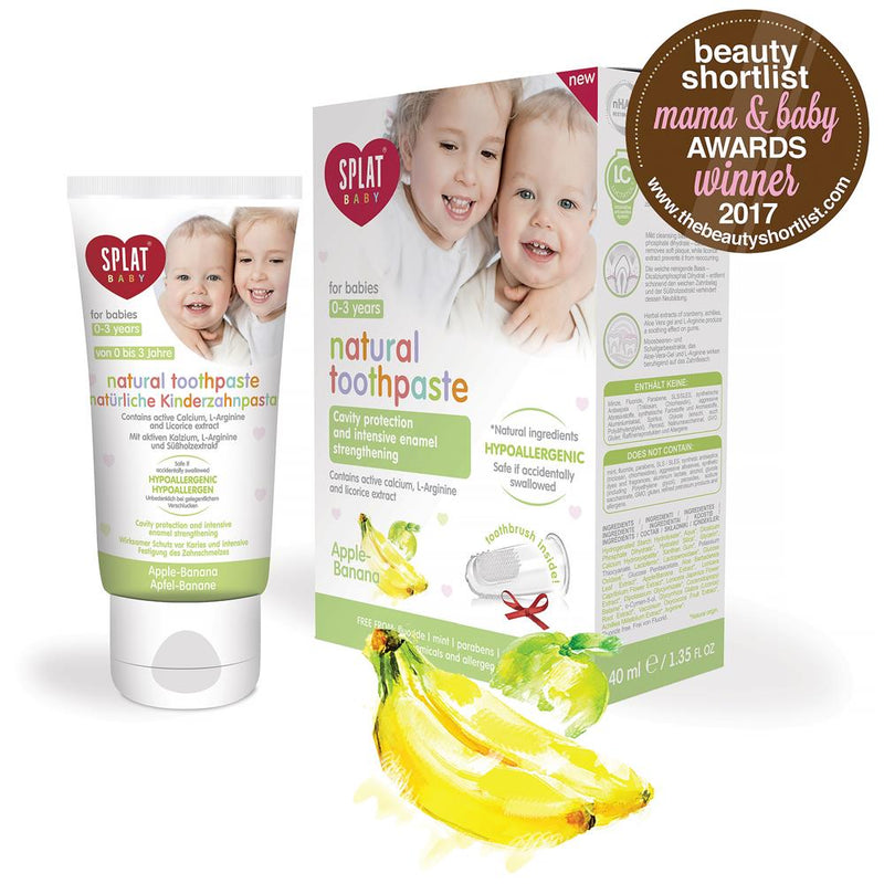 Baby 0-3 Apple-Banana Toothpaste 40ml