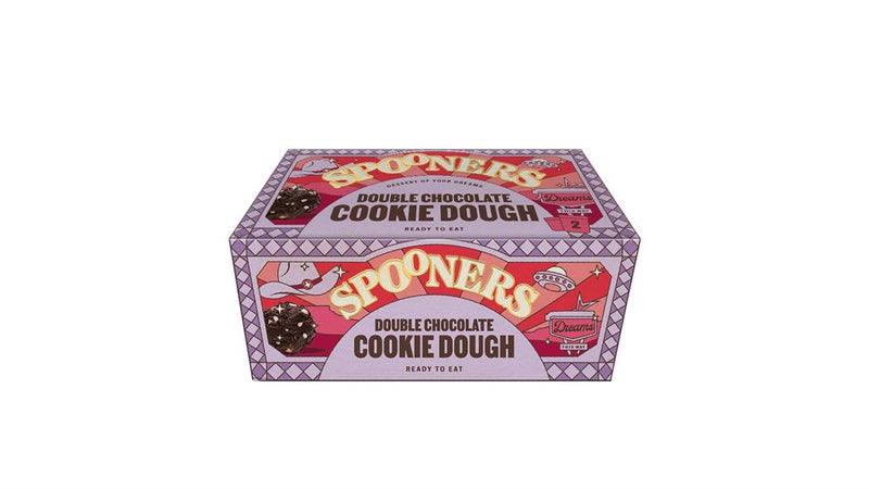 Spooners Double Choc Cookie Dough 2 x 75g