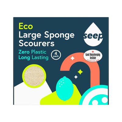Large Eco Sponge Scourer - 4 pack