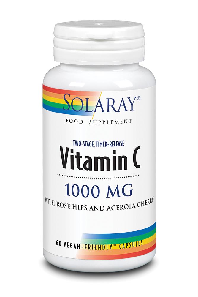 Vitamin C 1000mg Two Stage Time Release  60 capsul