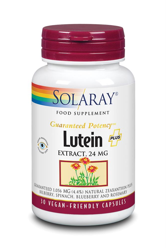 Lutein 24mg + Bilberry 60mg 30 Capsules