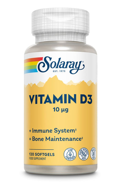 Vitamin D3 400iu 120 Softgels