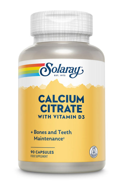 Calcium Citrate + Vit D 90 Vcaps