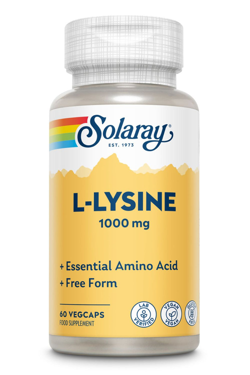 L-Lysine Free Form 500mg 60 VCaps