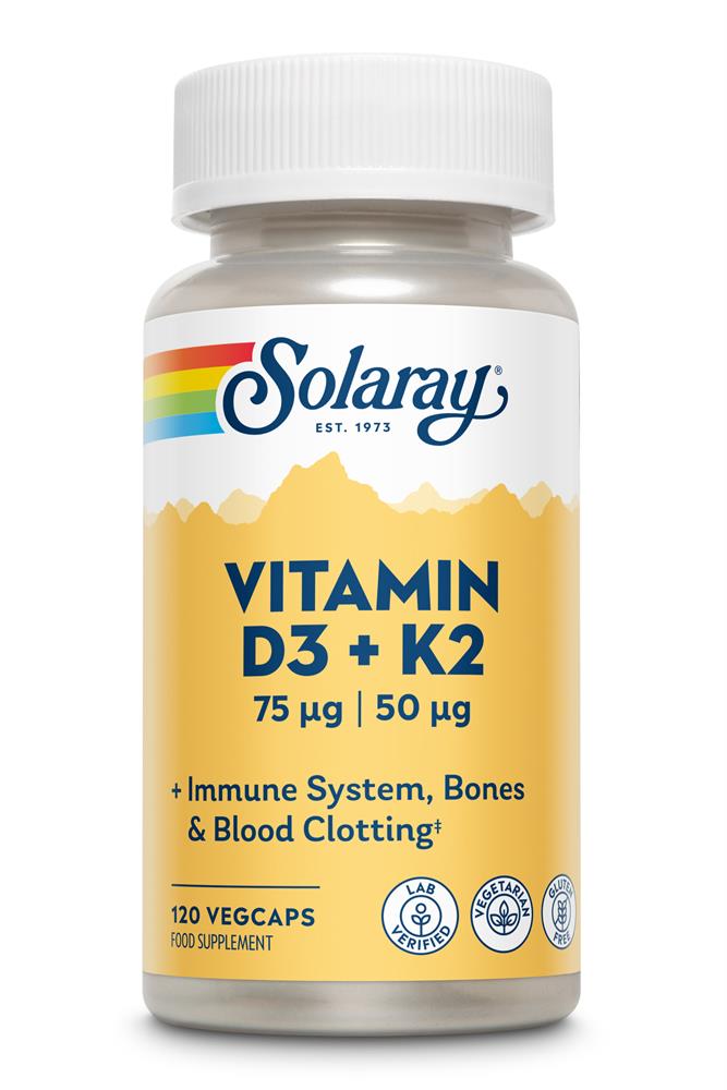 Vitamin D3 & K2 120 Vcaps