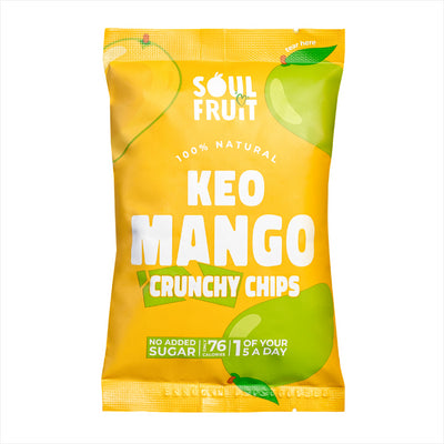 Freeze Dried Mango Crisps 20g