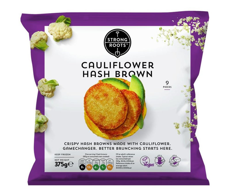 Cauliflower Hash Browns 375g