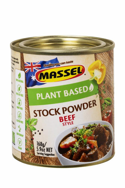 Plant Based Beef Stock Powder Tub 168g