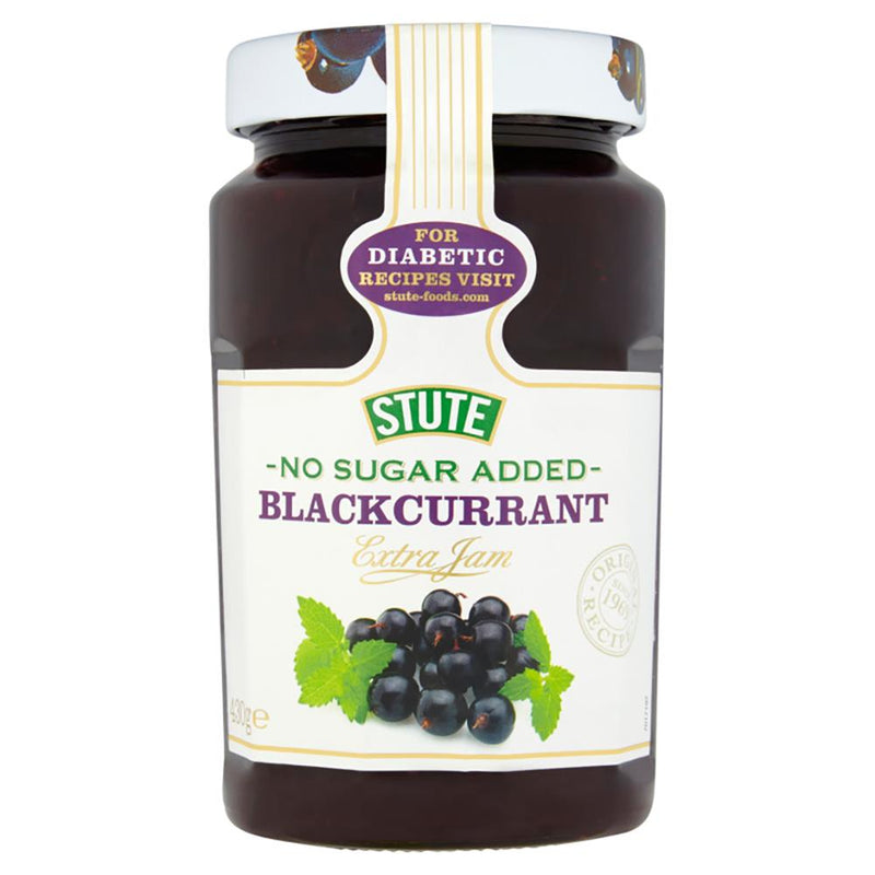 No Sugar Added Blackcurrant Jam 430g