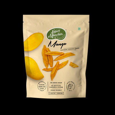 Super Munchies Vacuum Cooked Mango Chips 50g