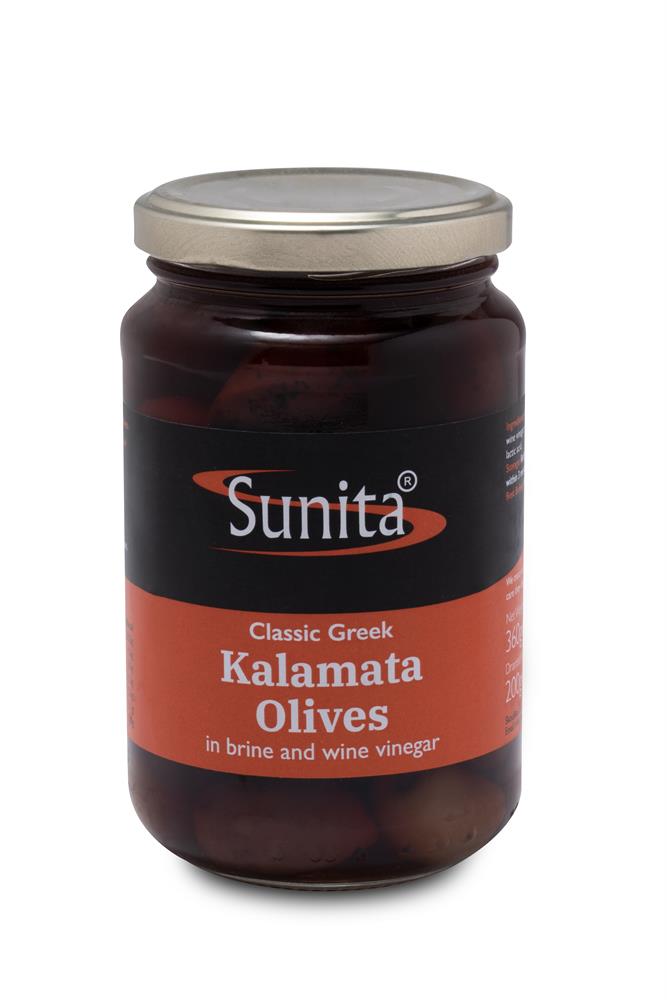 Kalamata Olives in Brine and Wine Vinegar 360g