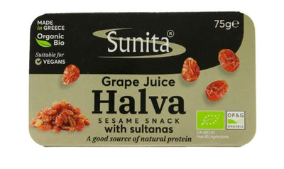 Organic Grape Juice & Sultana Halva 75g