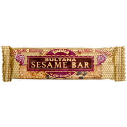 Organic Sultana Sesame Bar 30g