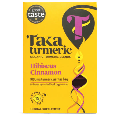 Organic Hibiscus Cinnamon - 15 tea bags