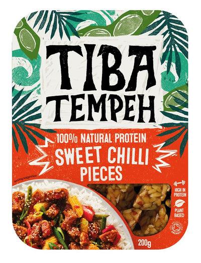 Tiba Tempeh Sweet Chilli Pieces 200g